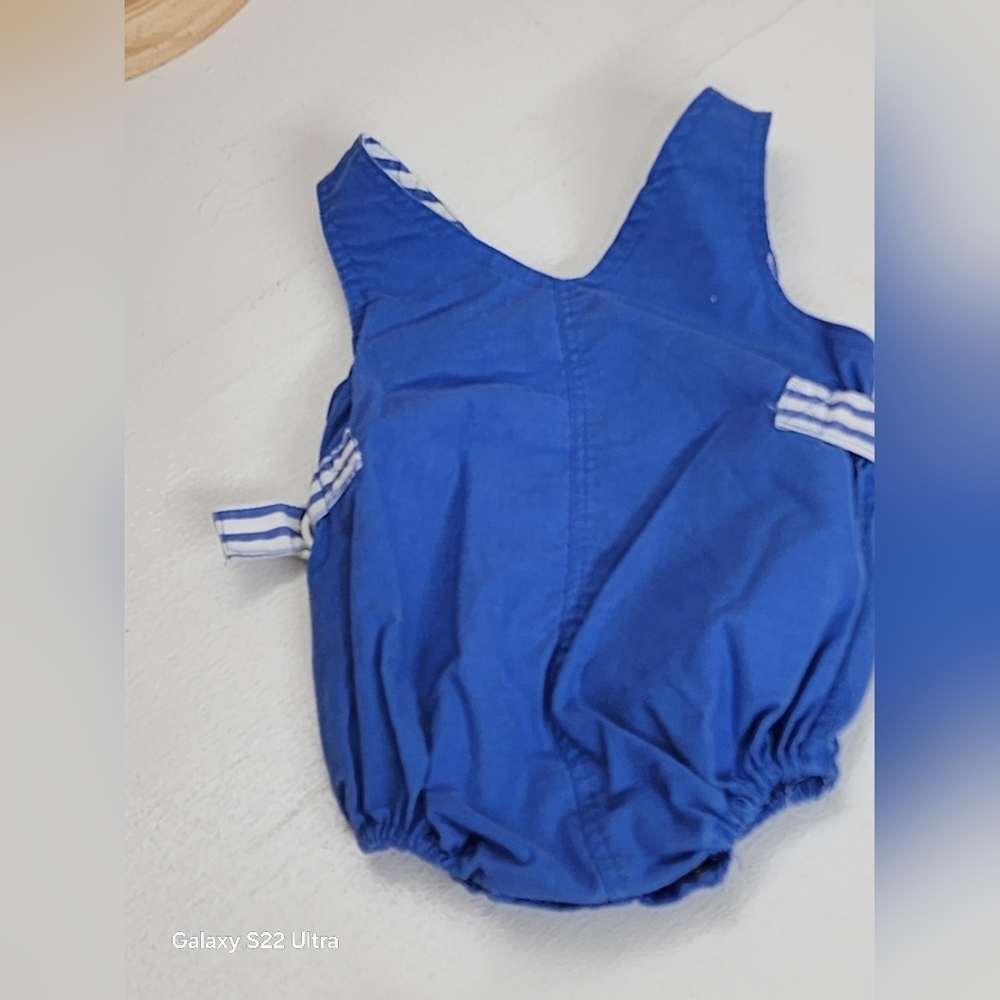 Blue Kids Overalls - Picture 2 of 3